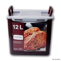 도시락_-H_반찬통_컬러락_14L_찬통_코미코모_김치통_12L B6BA, 14L