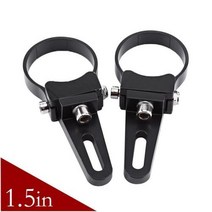 스탠다드메카닉 홀딩 C형 빔 클램프 홀더 2개 마운트 브래킷 튜브 황소롤 바 마운트 브래킷 홀더 led 자동차 트럭 오프로드 작업 라이트 알루미늄 자동차 스타일링 PT 아시바, 사이즈 3, 사이즈 3