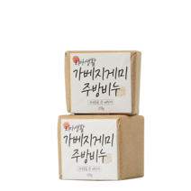 리아생활 가베지게미주방비누 270g 대용량 1+1, 2개