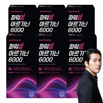 뉴트리원 L 아르기닌 6000 고함량 특허발효공법 고농축 액상스틱 BCAA 필수아미노산 14종부원료, 6박스, 15포
