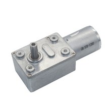 JGY370 고 토크 감속기 웜 기어 박스 모터 DC6V/12V/24V 가역 저속 웜기어 모터, 05 90_02 12V