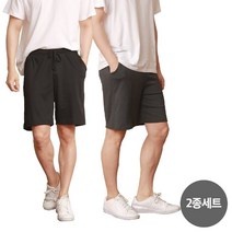 [핑크스타][1+1] 남녀공용 5부 베이직 트레이닝 반바지 4color