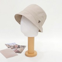 뒷밴딩코튼 벙거지 버킷햇 보넷 여성 여름 모자