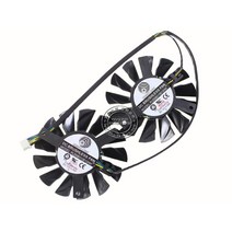 새로운 MSI N670GTX Hawk N660Hawk N660Ti OC N650Ti For Power Logic PLD08010B12HH 12V 4in GPU 그래픽 카드 냉각 팬, 단일옵션