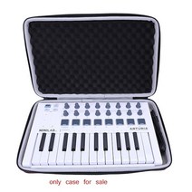 Arturia MiniLab MkII 25 슬림 키 컨트롤러용 LTGEM EVA 하드 케이스 하드 케이스