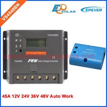 EPsolar PWM 48v 36v VS4548BN 광 시스템 배터리 컨트롤러 BLE 상자 온도 센서 및 미터 MT50, 01 with wifi