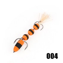 W.P.E 낚시 미끼 크기 L 여러 가지 빛깔의 부드러운 인공 미끼베이스 태클 Wobbl, 1PCS, 04 PMGC-L-004, 1개