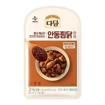 CJ 다담 안동찜닭 양념 220g 요리양념 반찬양념 레시피 요리비결 만능양념장, 28개