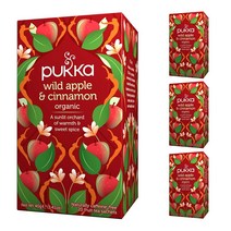 푸카 와일드 애플 시나몬 20티백 (4팩) Pukka Wild Apple & Cinnamon
