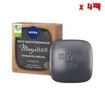 Nivea FESTE GESICHTSREINIGUNG 니베아 매직바 인텐시브 필링 솔리드 페이셜 클렌징 75g 4팩