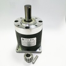 1개/몫 13:1 56mm 유성 감속기 사각 입력 플랜지 스테퍼 모터 Nema23 샤프트 직경 6/ 6.35/ 8mm, 08 18 to 1 Input 6.35mm