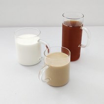 라떼컵 내열유리 네스프레소 버츄오 일리 머그컵 머그잔, 430ml
