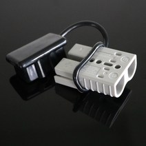 350 A 600 V AC DC 전원 커넥터 배터리 충전기 트레일러 플러그 연결 자동차 분리 지게차 전력 기계, 01 Gray