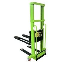 전동 스태커 파레트 자키 핸드 스테커 지게차 리프트, 1톤-1.3m
