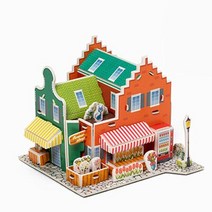 동네가게 3D 입체 모형 만들기 키트 (꽃집), 상세페이지 참조, 상세페이지 참조