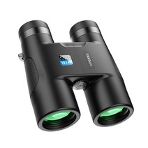 휴대용 자동 초점 쌍안경 10X 42Mm 대물 렌즈 쌍안경 눈 거리 조절 망원경 적합 볼 게임 필드 동물 경쟁 관찰 성인을위한, 블랙