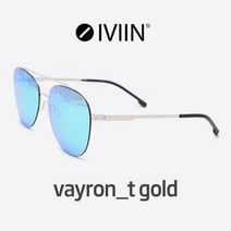 IVIN 아이빈 선글라스 vayron_t 골드 티탄선글라스 마이키타모양