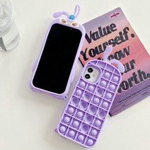 수나르 팝잇 아이폰12 11 프로 프로맥스 캐릭터 푸쉬팝 실리콘 뽁뽁이 케이스, 선택완료, 아이폰11프로맥스/spc215 레드가재