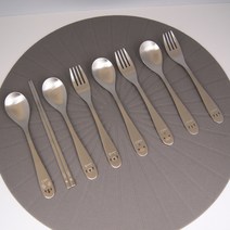 디아몽떼 무료 네임각인 이름각인 수저 케이스포함 동물 귀여운 스푼포크 유치원 수저 어린이집 수저세트, 물개, 어린이스푼포크(숟가락+포크)2P