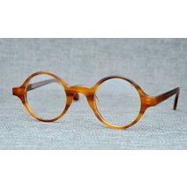 일본 수제 뿔테 안경 테 타원형 레트로 빈티지 코받침 아세테이트 클리어 그라데이션 h9