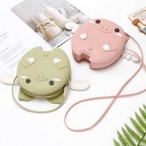 가죽공예 DIY 키트 엔젤피그 가방 만들기 조카선물 반제품 손바느질 집콕취미, [IC08_02] DIY가방_엔젤피그(핑크)DIY