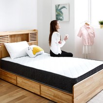 애즈풀 텐스 본넬스프링 매트리스 프로파일폼 필로우탑 싱글 슈퍼싱글 퀸 킹, 텐스 필로우탑23cm)