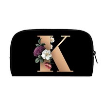 26 Initial Letter Flower Wallets A - Z Alphabet Women Handbags Girls Purses Bridal Party Money B