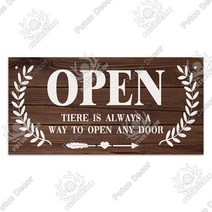 영업중 OPEN LED 오픈 네온 사인 24 보드 간판 광고판 Putuo열린 닫힌 나무 걸이식 표지판직사각형 오프닝 교정 장식 플라크 숍 스토어 카페 바 펍 586EA 2, 5.9x11.8inch, 09 WP3024
