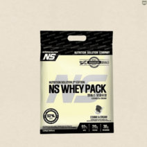 NS포대유청 쿠앤크맛 WPC 92% 2kG 1개 단백질보충제 프로틴 파우더, NS포대유청 WPC 쿠키앤크림맛 2kg 1팩