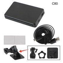 hud인테리어 큰 글꼴 LED 디스플레이 주행 거리계 고도 프로젝터 자동차 헤드업디스플레이 C60s/C80 스타일링 KM/h MPH GPS 속도계, [02] C80