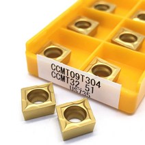 선반 밀링 바이트 초경 인서트 ccmt09t304 vp15tf ue6020 us735 금속 도구 평면 커터, ccmt09t304 ue6020, 1개