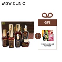 3W클리닉 프리미엄 플라센타 스킨케어 7종세트 + 후레쉬 마스크팩 14종 중 3장 랜덤증정