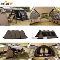 (공식판매처) 신형 코베아 고스트 팬텀 (루프시트 세트) 한정품 23년 터널형 거실형 장박용 텐트, 코베아 고스트 팬텀+오징어 데크팩 케이스 세트(10개)