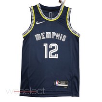 NBA 75주년 기념 다이아몬드 멤피스 그리즐리스 자 모란트 스윙맨 져지 유니폼 - 시티 에디션