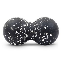 토구 트라택 트라텍 볼란스 마사지 볼 공 EPP 땅콩 바디 근막 이완 요가, 16 X 8cm 흰색, 1개