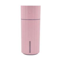 공기청정기 소형 대형 환기 원룸 사무실 가정용 USB Color LED Light Ultrasonic Portable Mist Maker Air, 02 pink