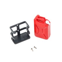 제트기RC 자동차 금속 트레일러 견인 후크 액세서리 1:10 크롤러 Traxxas TRX4 Axial SCX10 90046 AXI0300, 23 Oil Tank2 Red