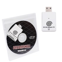 DC SD TF 카드 어댑터 리더 v2 Sega Dreamcast 및 Dreamshell Boot Loader와 디스크