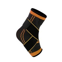 발목보호해주는 발목보호대1PC Sports Ankle Brace Compression Strap Sleeves 3D Elastic Foot Protective, 05 Orange_01 S