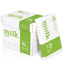 한국제지 밀크 그린 80g, 10000매, A4
