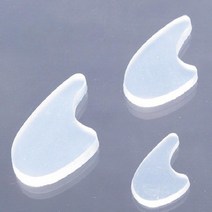 발아치패드 맞춤신발 운동화깔창 실리콘인솔 걸음걸이 안짱다리 해소 검지발가락 휜발 교정 무지외반증, S
