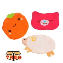 [유니여니] 캐릭터 핫팩주머니 핫팩케이스 안전한 핫팩사용 (진핑크), 4개