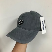 야구양말 야구양말 5줄 일본스타일트렌드한 UNDEFEATED공업 빈티지 물세척 헌팅캡여성 코디가잘되는 단색 야구모자 남성, C05-라이트그레이