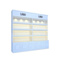 향수 진열대 드럭 스토어 로고 디스플레이 화장품, 상세 페이지 참고, 100x30x200cm / LED 조명 있음
