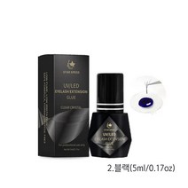엘이디아이래쉬 LED속눈썹연장글루, 1개, 블랙 5ml