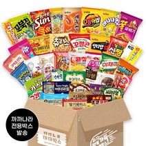 까까나라 국가대표 과자 간식 선물세트 40p, 1개