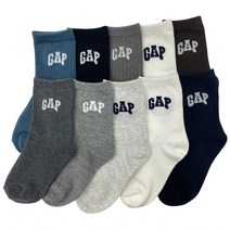 갭 GAP 키즈 아동 남아 일반 기본 스니커즈 운동화 초등학생 발목 양말 10족세트