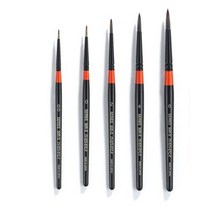 바바라 80RS 5본조세트 세필 수채화 아크릴붓