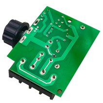 전압조절기4000W AC 220V SCR 전기 전압 조정기 모터 속도 컨트롤러 조광기 퓨즈로 조절, 한개옵션0