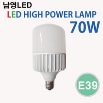남영 LED HIGH POWER LAMP 70W 주광색 대모갈 E39